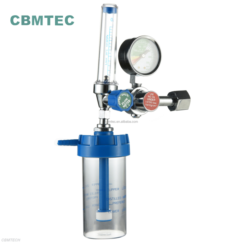 Medical Down-thread O2 Pressure Regulator,Handle-tpye