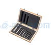 7 pcs. HSS-cobalt roughing end mill set