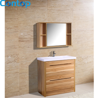 Quality bathroom solid wood modern cabinet 