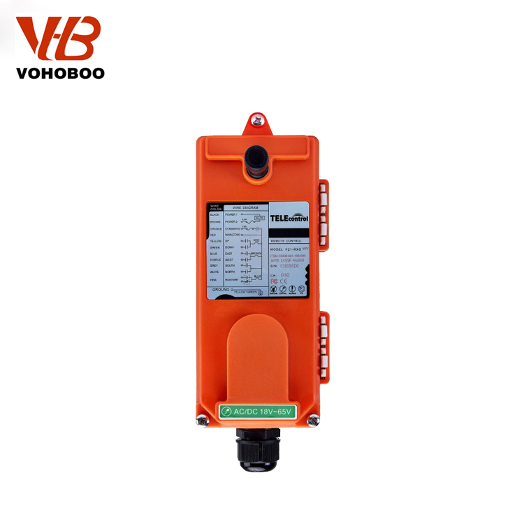 220V 380V 110V 12V 24V Industrial remote controller switches Hoist Crane Control Lift Crane F21-E1B