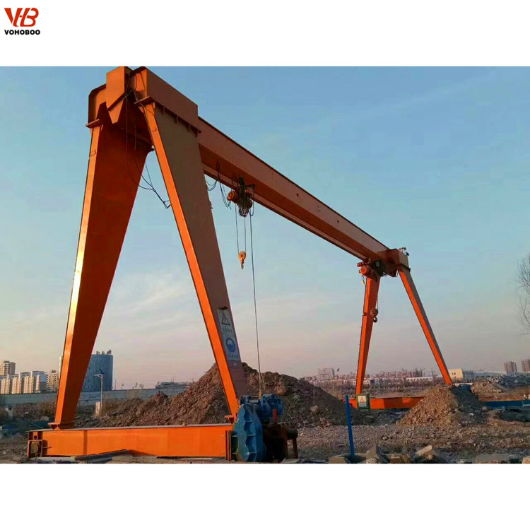 Hot sale customized Single girder MH type 3 ton 5 ton 10 ton 15 ton 20 ton gantry crane for sale