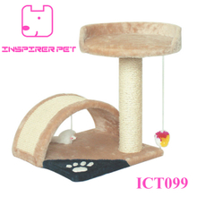 Cat Post Tree Scratcher Furniture Play House Pet Bed Kitten Toy
