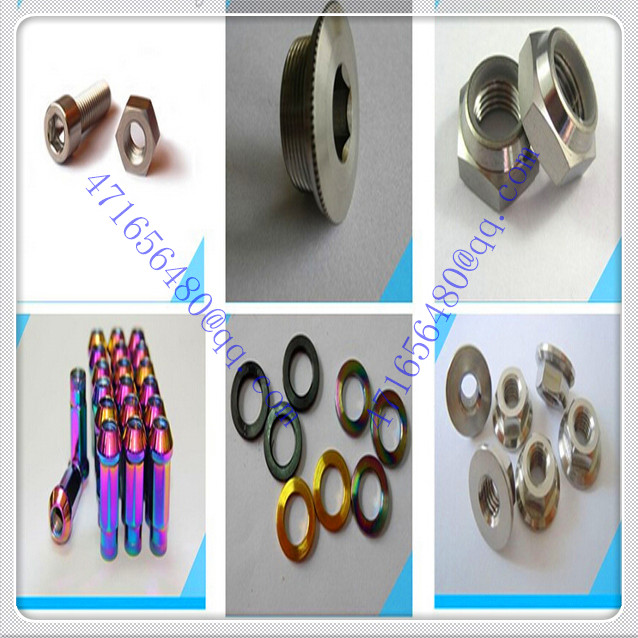 high strength Titanium metric fastener