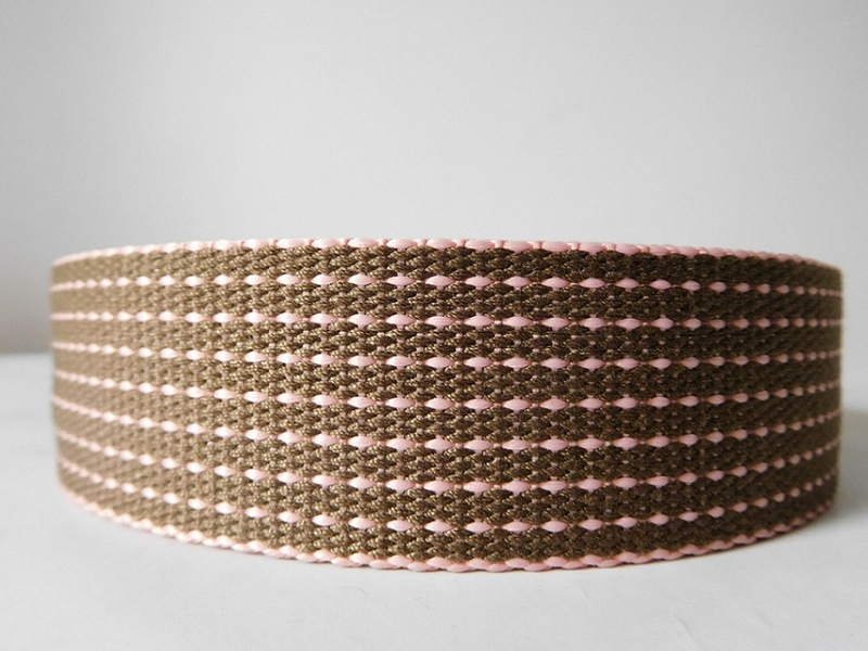38mm polyester cotton webbing for garment accessories