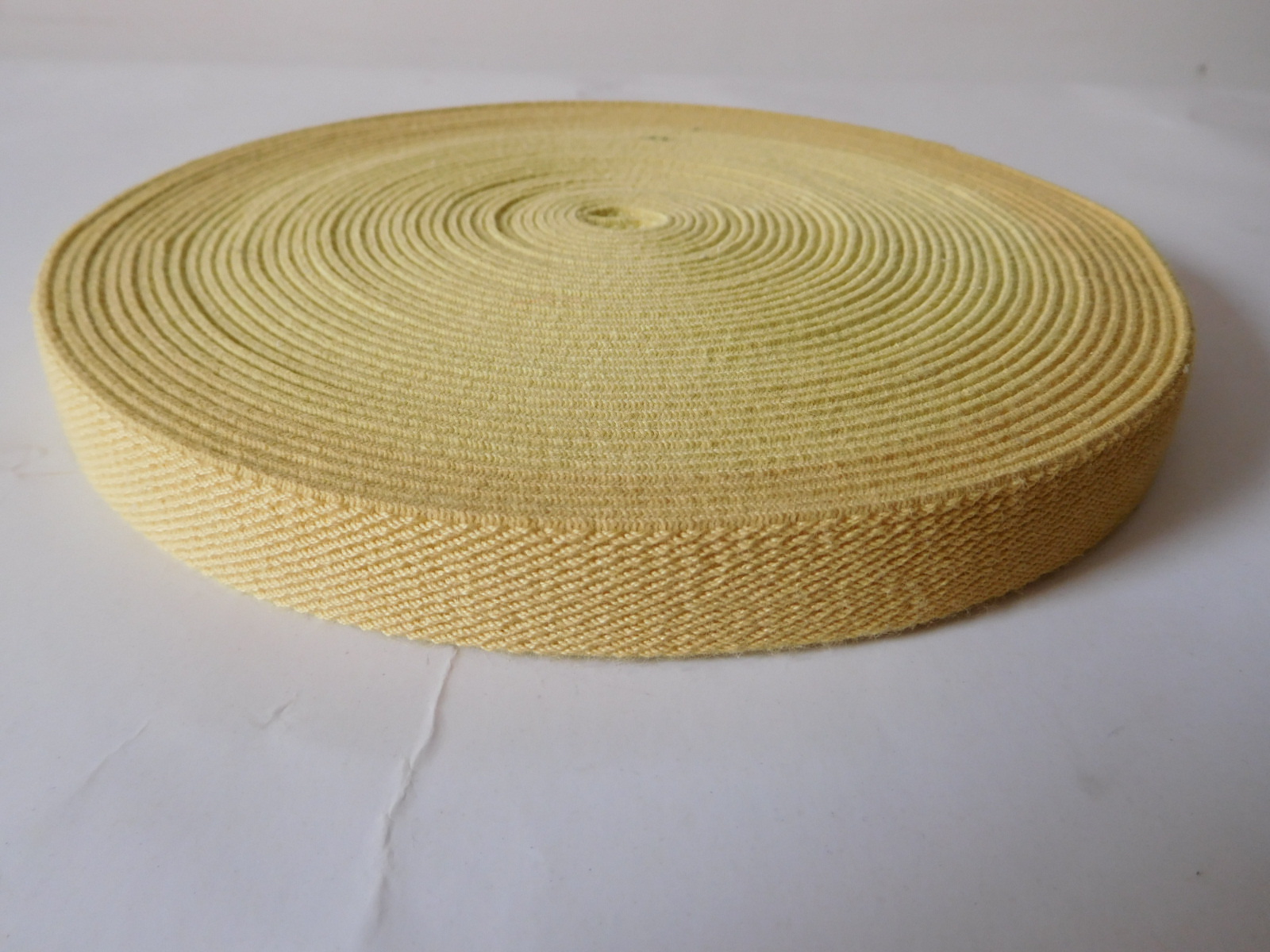 20mm yellow aramid fiber elastic webbing for fire safety garment accessories
