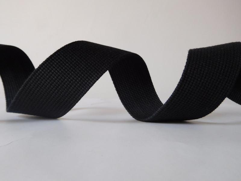 Black aramid fiber high strong webbing 