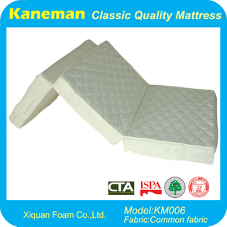 2016 Alibaba Wholesale Cheap Price 3 Folding Foam Mattress