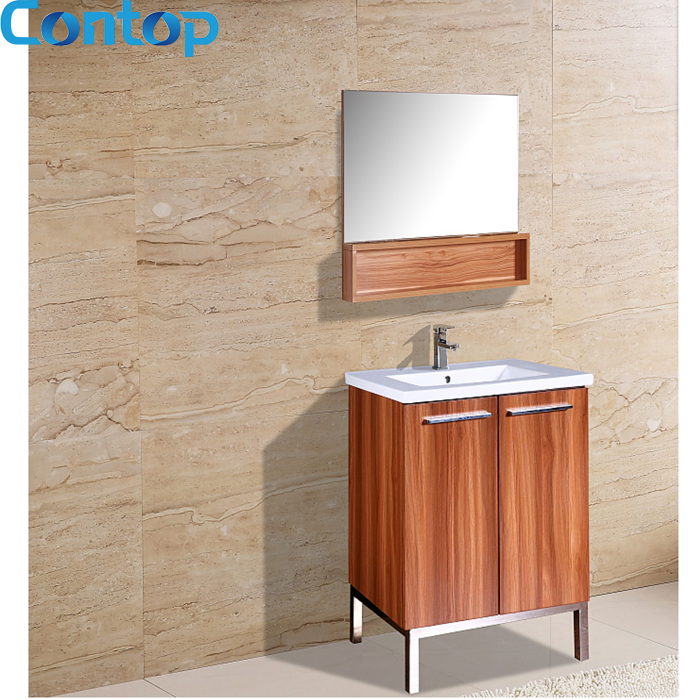 Quality bathroom solid wood modern cabinet C-028