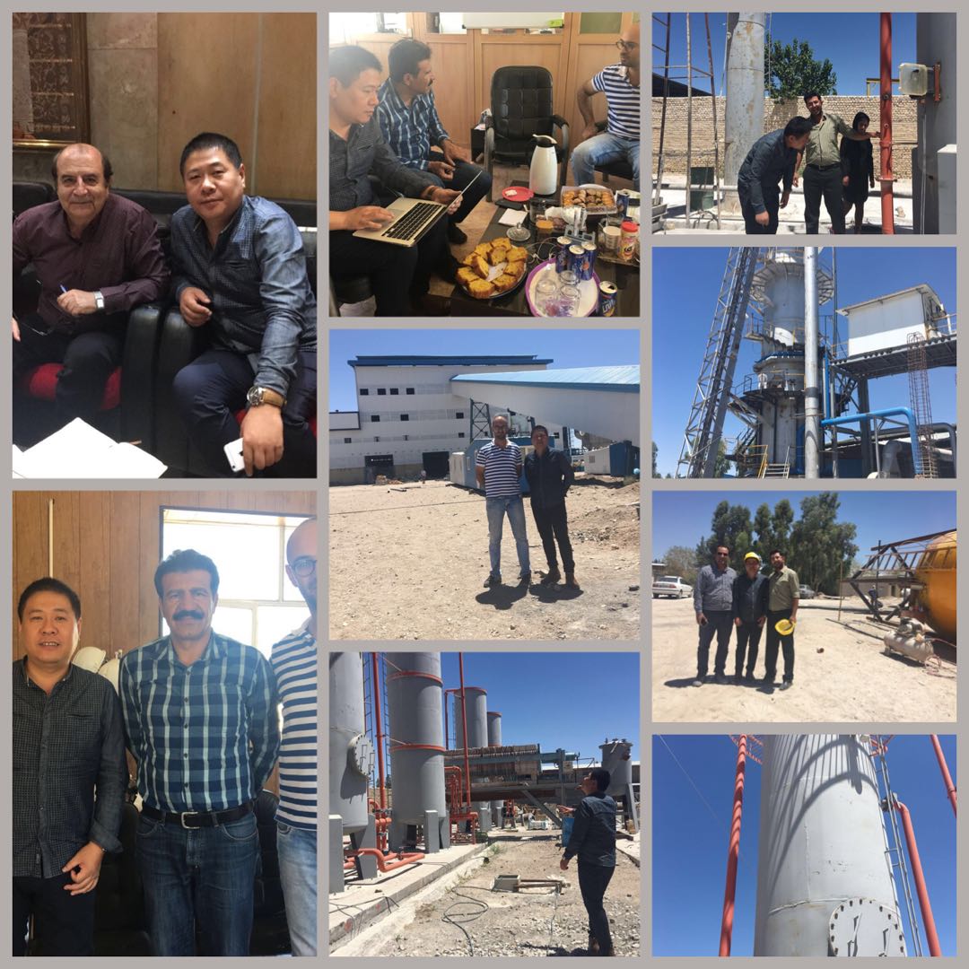 Different countries customer meeting for Nano Calcium Carbonate production line building