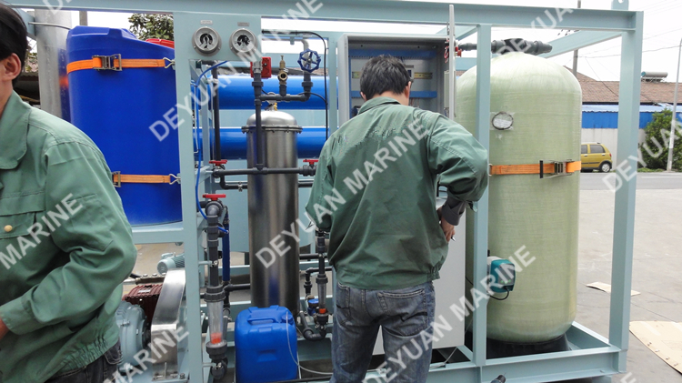 Seawater Reverse Osmosis Fresh Water GeneratorFrom China ... push barge diagram 