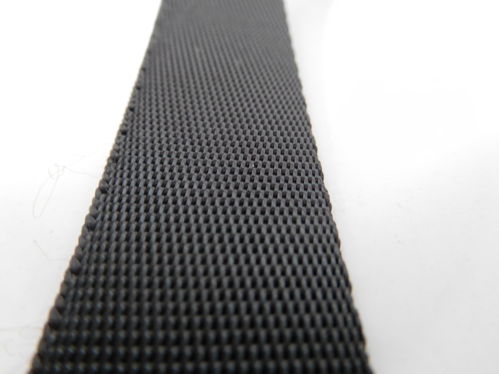 20mm black polyester webbing for safety hats belt