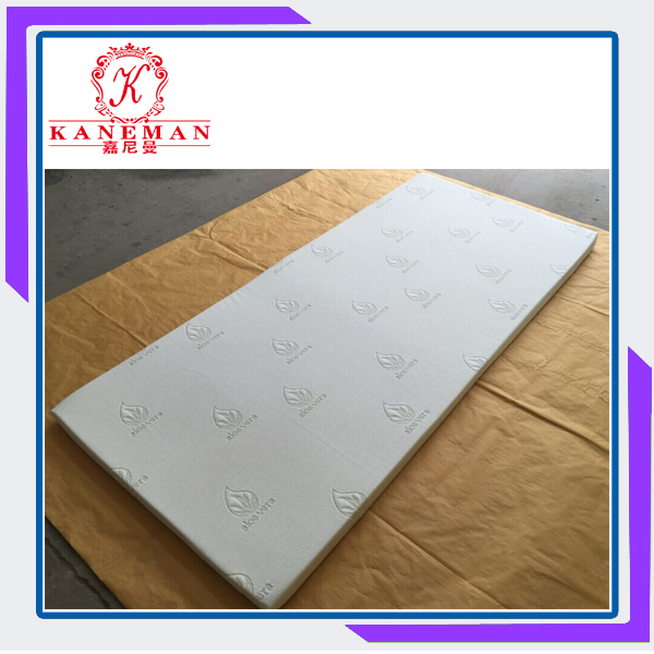 3 Inch Rolled Packing Single Thin Memory Foam Mattress Topper