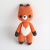 Hand Knitted fox