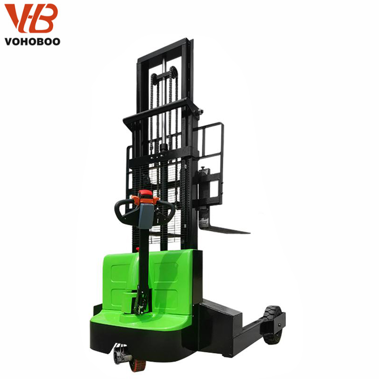 Outdoor Electric Rough Off Road All Rough 2 Ton Pallet Stacker Forklift Self Loading Portable Forklift Electric Sacker