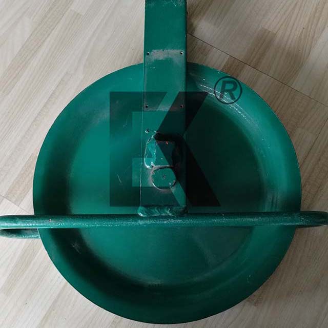 Andamios Accesorios Acero Polvo Recubrimiento Polipasto Gin Wheel