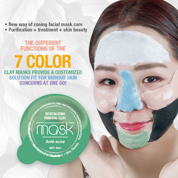 ZEAL Mineral Anti-Acne Facial Clay Mask