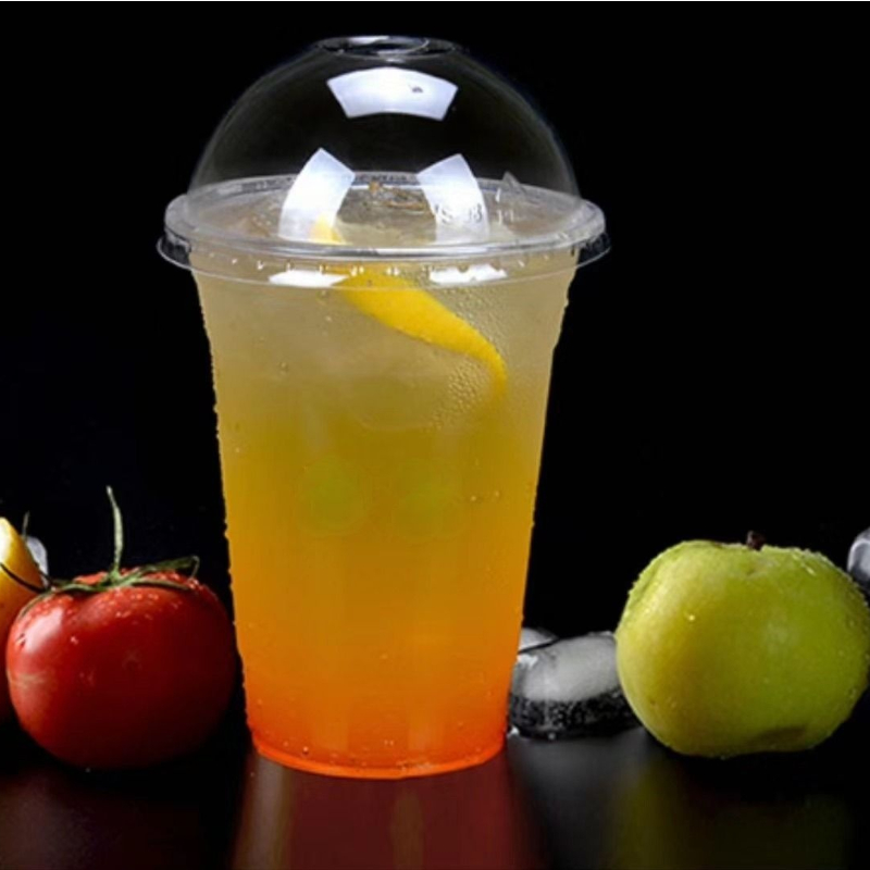 Customized Printed Disposable Plastic Cups for Cold Beverage Coffee Juices