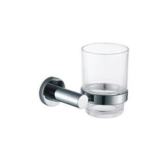 Bathroom Accessories Brass Tumber Holder with Glass Cup