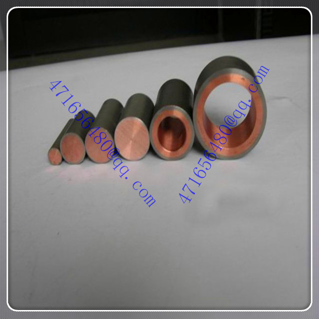 top quality TI clad copper composite straight rod for special cook ware