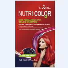 2016 Sacheted Nutricolor Semi-Permanent Hair Color Shampoo