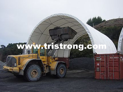Container Shelter, Canopy, Container Roof, Super 40' Container Canopy (TSU-3340C)
