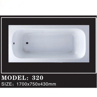 Sanitary bathroom Australia standard acrylic insert bath tub