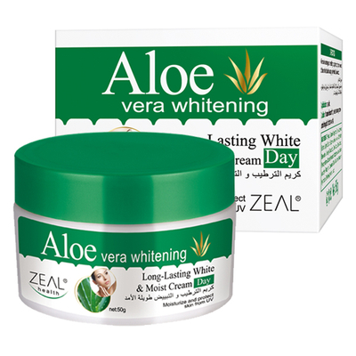 50g Zeal Aloe Vera Long Lasting Whiten Moist Day Cream