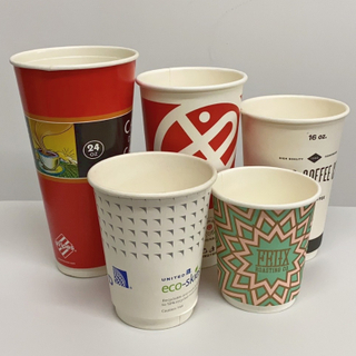 hot beverage paper cups