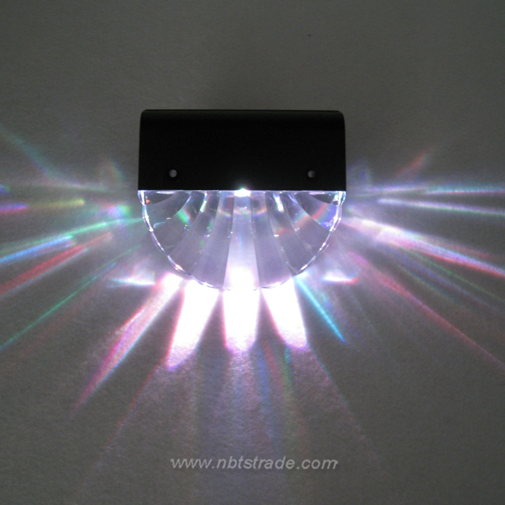 Color Changing Solar Step LED Lamp 