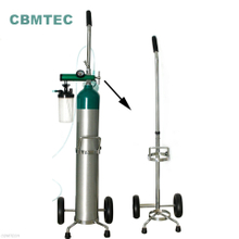 Chromed Cylinder Cart for Double Cylinders
