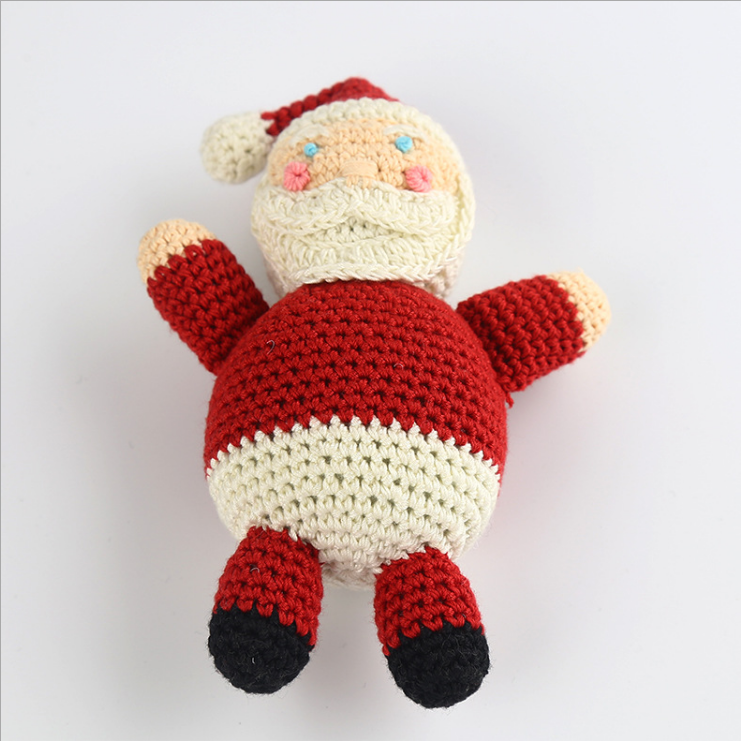 Hand Knitted Santa Claus