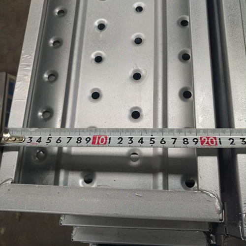 Tablero de metal galvanizado Plataforma de andamio Tablón de acero