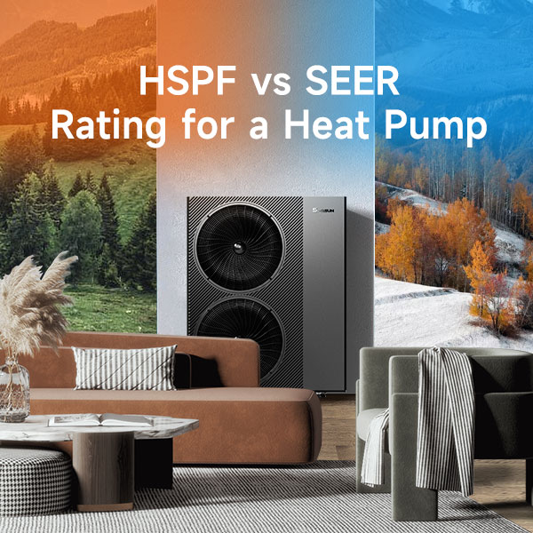 Classificação HSPF vs. SEER para uma bomba de calor