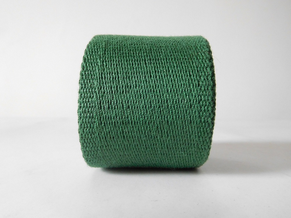 50mm green Cotton webbing for garment&accessories