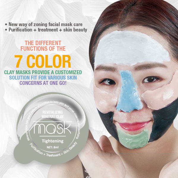 Zeal Mineral Clay Revitalizing & Repairing Facial Mud Mask