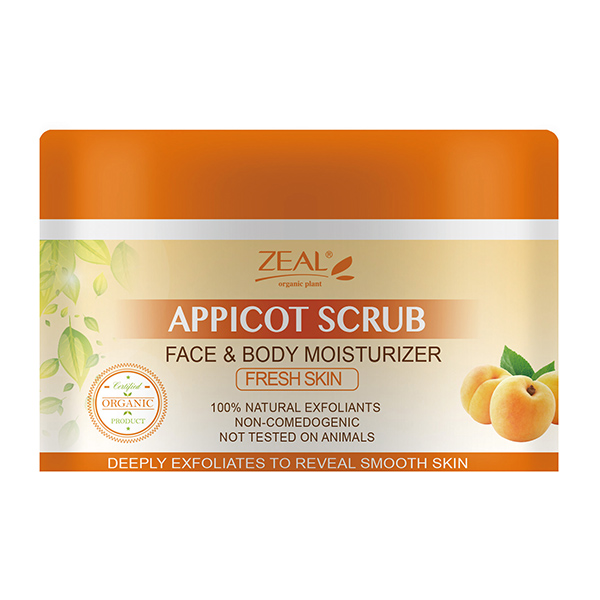 Zeal Apricot Face and Body Scrub