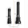 Ultra Bright P70 LED Flashlight Zoomable USB Charging Tactical Torch