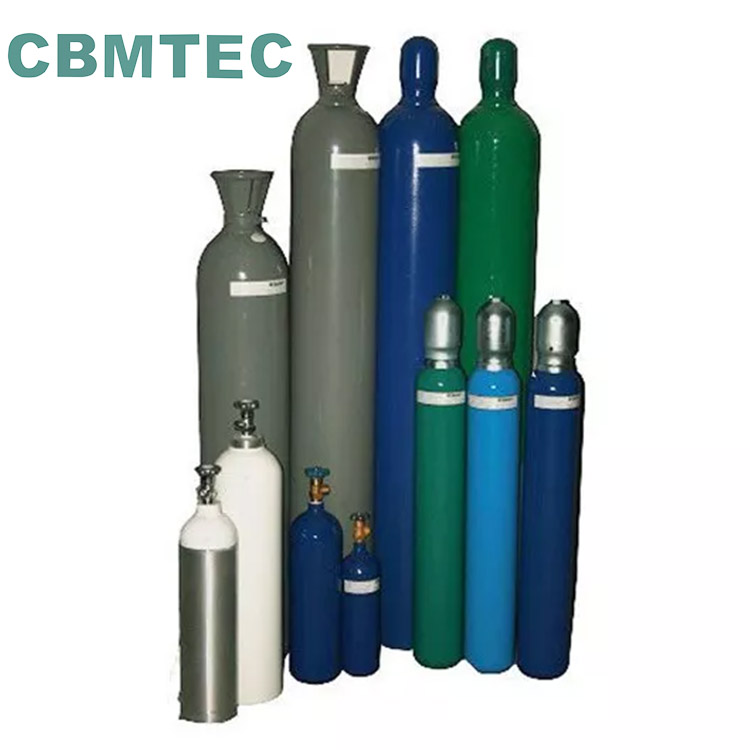 Industrial Aluminum Gas Cylinders for Calibration Gas Mixtures