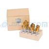 HSS corner rounding end mill set, 8 pcs.