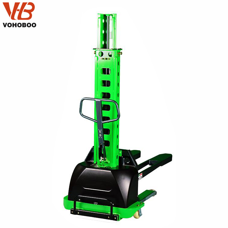 Cheap Price Electric Self Load Stacker Self Move Walking Stacker Smart Forklift