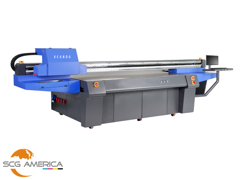 HQ2513 4'x8' LED UV Flatbed Printing Machine