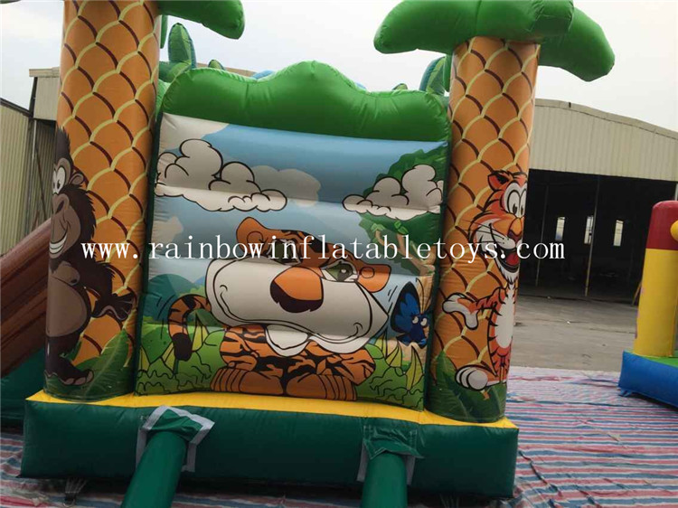 RB3051（4x4x4.5m） Inflatable ZOO bouncer