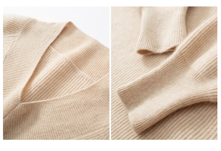 Beige cashmere sweater Шаргал ноолууран цамц