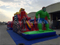 RB6038-5(5.4x3.5x4m) Inflatable The Popular Hulk Customized Slide For Children