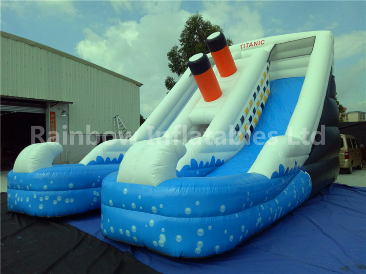 RB7013 (9x5.7x5.7m) Inflatable Water Slide,Used Inflatable Water Slide For Sale