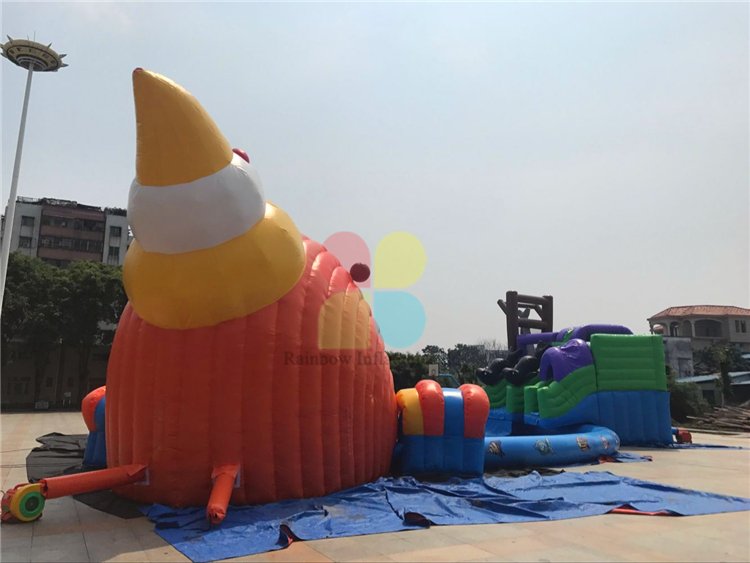 RB32019（dia21m）Inflatable Commercial Outdoor Water Games Giant Floating Water Park