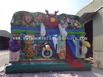 RB03007 (6x5m) Inflatables Commercial Animal Theme Bouncer Combo 
