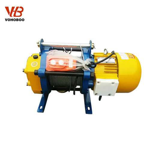 KCD Wire Rope Electric Hoist Winch