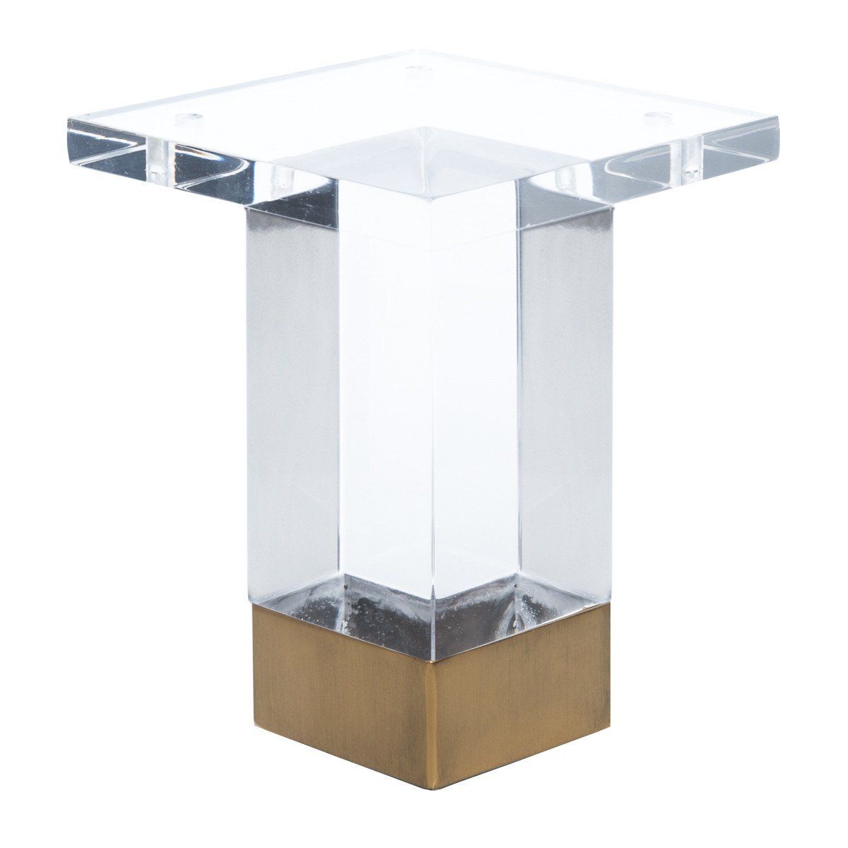 Modern 4 Inch Acrylic And Rose Gold Sofa Legs Dresser Leg Chrome Modern 4 Inch Acrylic And Rose Gold Sofa Legs Dresser Leg Chrome