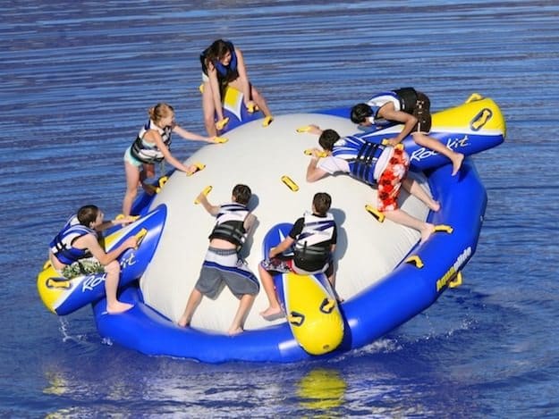 inflatable water toys for boats